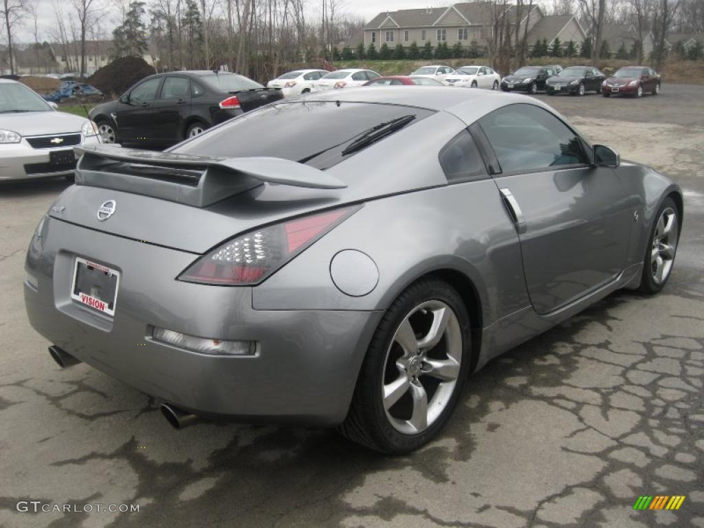 Silverstone Metallic 2005 Nissan 350Z Touring Coupe Exterior Photo #48056300