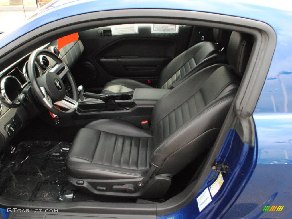 2006 Mustang GT Premium Coupe - Vista Blue Metallic / Black photo #15