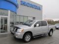 2005 Radiant Silver Nissan Titan SE Crew Cab 4x4  photo #1