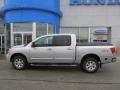 Radiant Silver - Titan SE Crew Cab 4x4 Photo No. 3