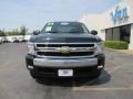 2008 Black Chevrolet Silverado 1500 LT Extended Cab 4x4  photo #2