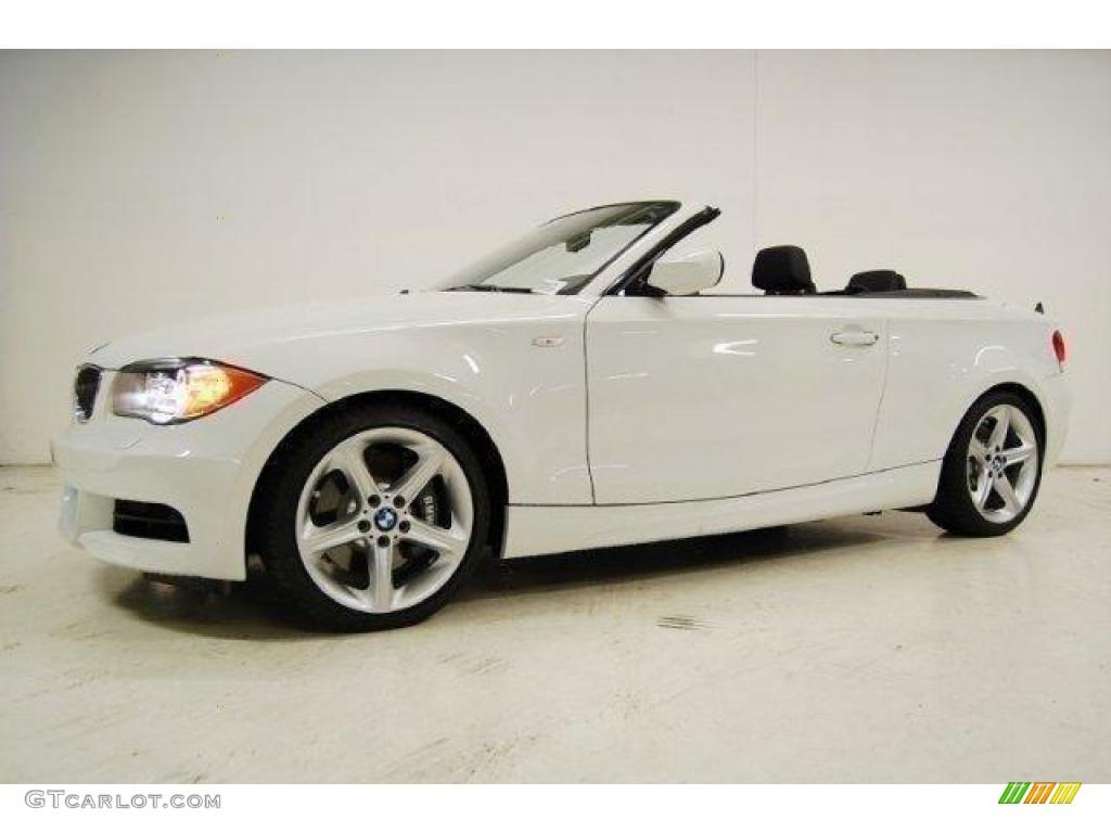 Alpine White 2010 BMW 1 Series 135i Convertible Exterior Photo #48056930