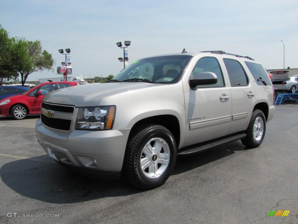 Silver Birch Metallic 2009 Chevrolet Tahoe LT Exterior Photo #48057023