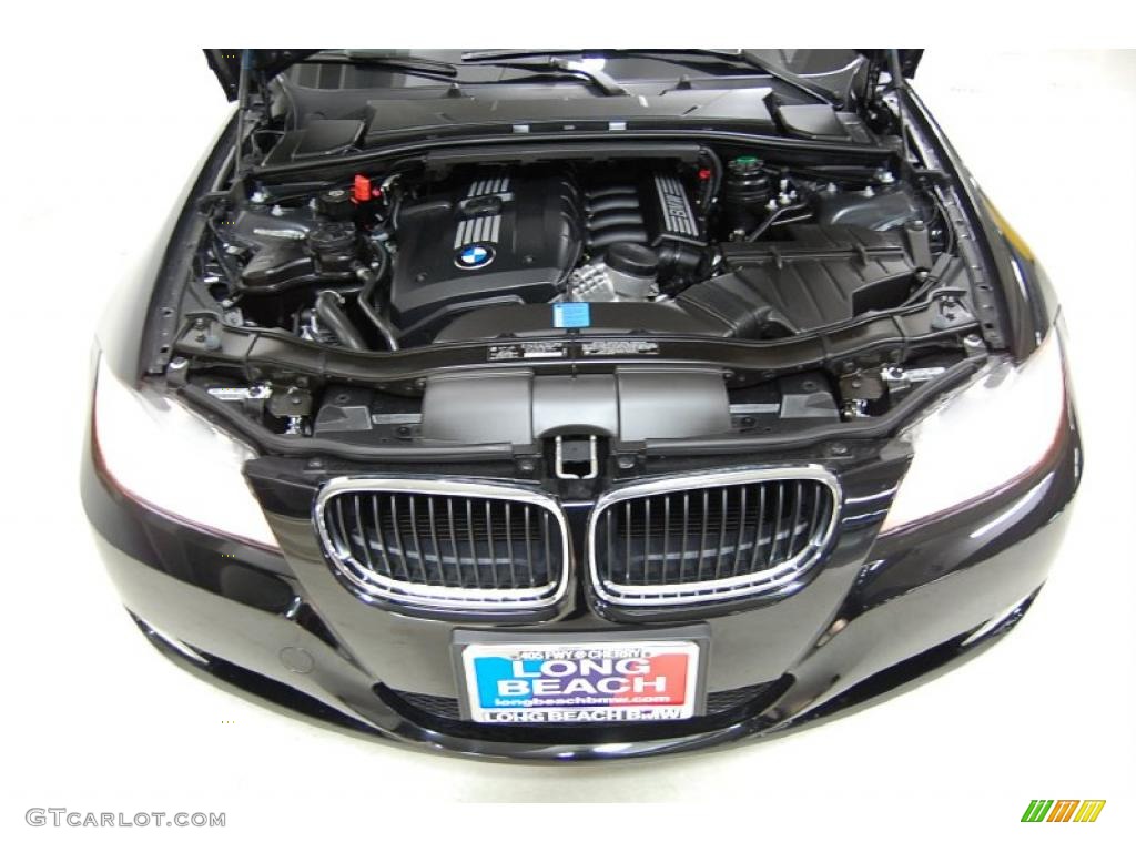 2010 3 Series 328i Sedan - Jet Black / Black photo #16