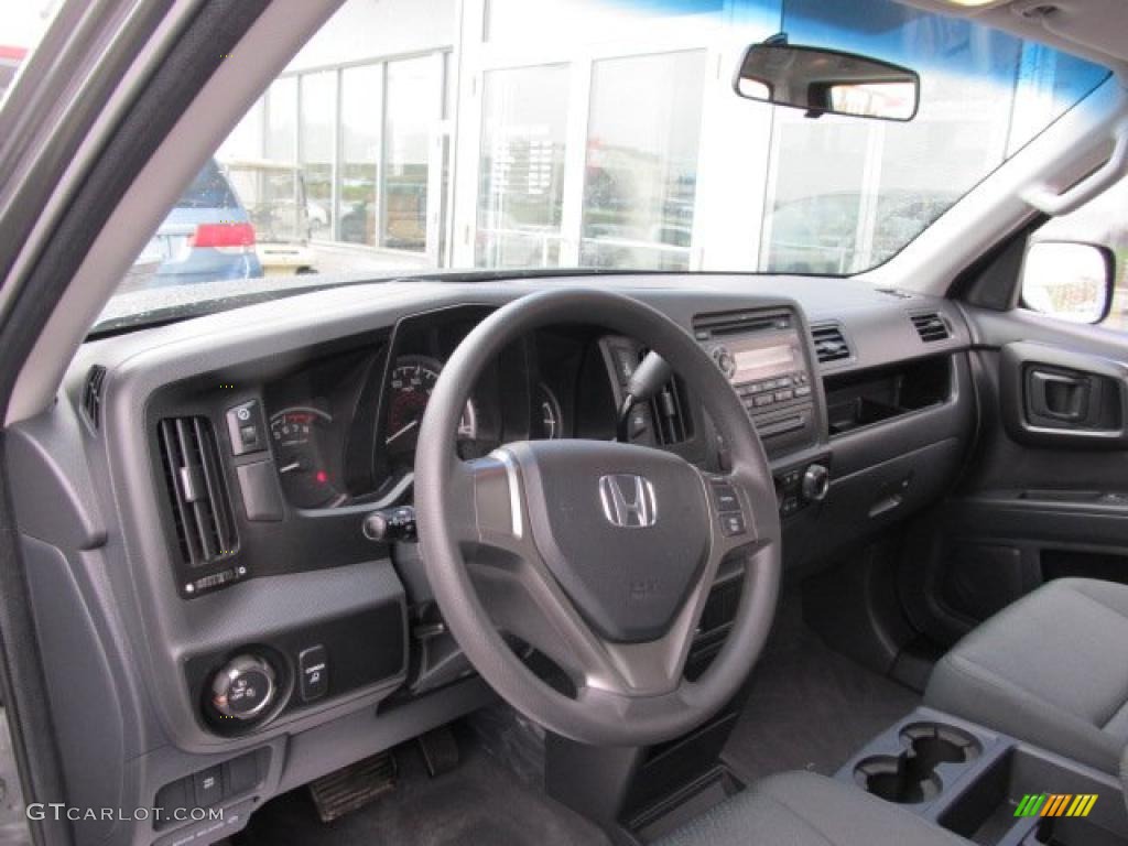 2009 Honda Ridgeline RT Black Dashboard Photo #48058040