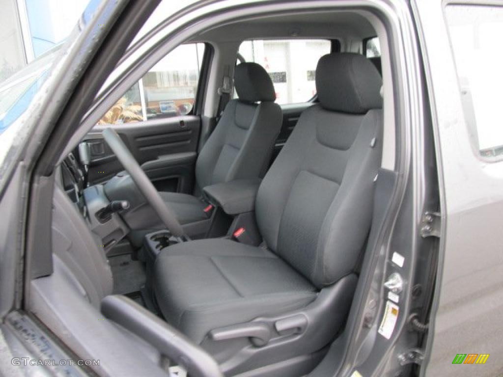 Black Interior 2009 Honda Ridgeline RT Photo #48058064