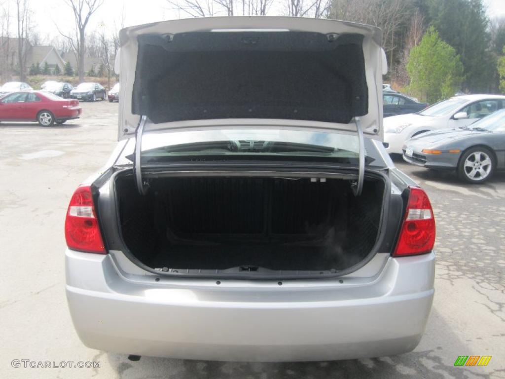 2006 Malibu LT V6 Sedan - Silverstone Metallic / Ebony Black photo #6