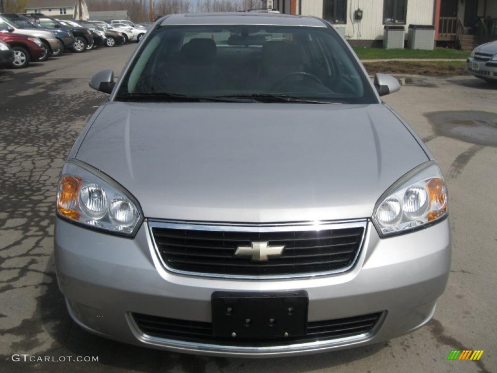 2006 Malibu LT V6 Sedan - Silverstone Metallic / Ebony Black photo #10