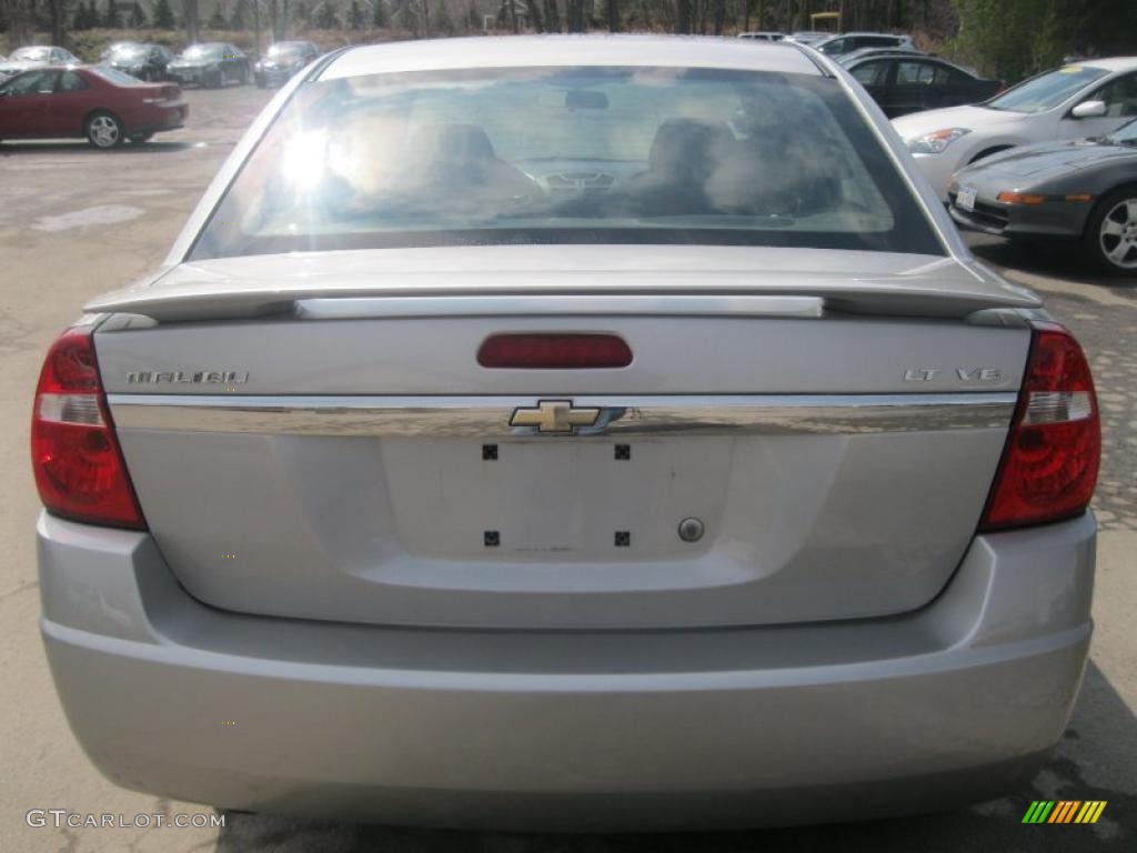 2006 Malibu LT V6 Sedan - Silverstone Metallic / Ebony Black photo #15