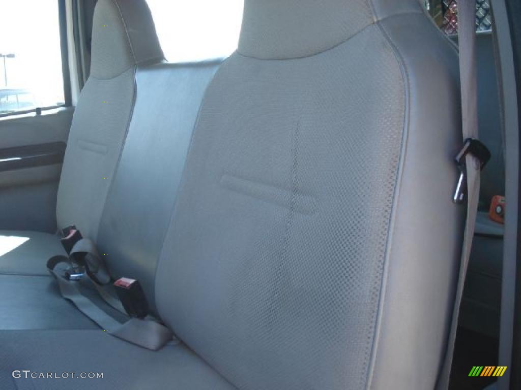 Medium Flint Interior 2006 Ford F550 Super Duty XL Crew Cab Dump Truck Photo #48060137