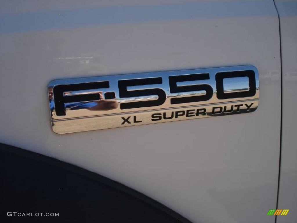 2006 Ford F550 Super Duty XL Crew Cab Dump Truck Marks and Logos Photo #48060554