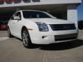 2009 White Suede Ford Fusion SE  photo #1