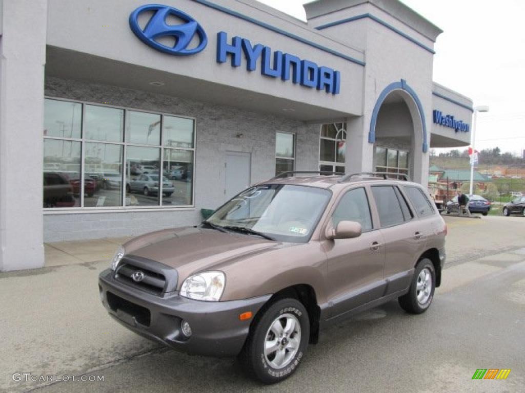 2005 Santa Fe GLS - Mocha Frost Beige / Beige photo #1