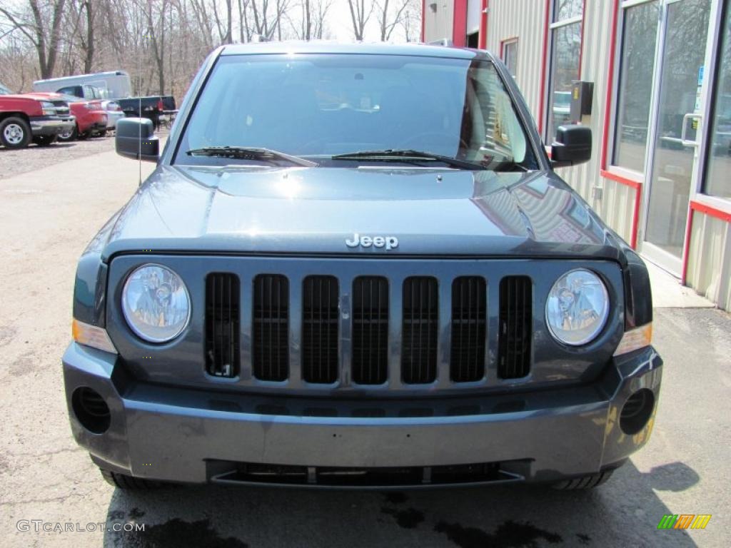 2008 Patriot Sport 4x4 - Steel Blue Metallic / Dark Slate Gray photo #17