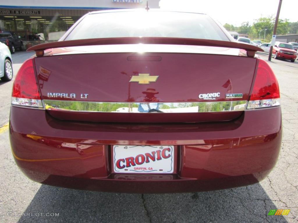 2011 Impala LT - Red Jewel Tintcoat / Gray photo #5