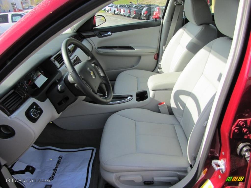 2011 Impala LT - Red Jewel Tintcoat / Gray photo #9