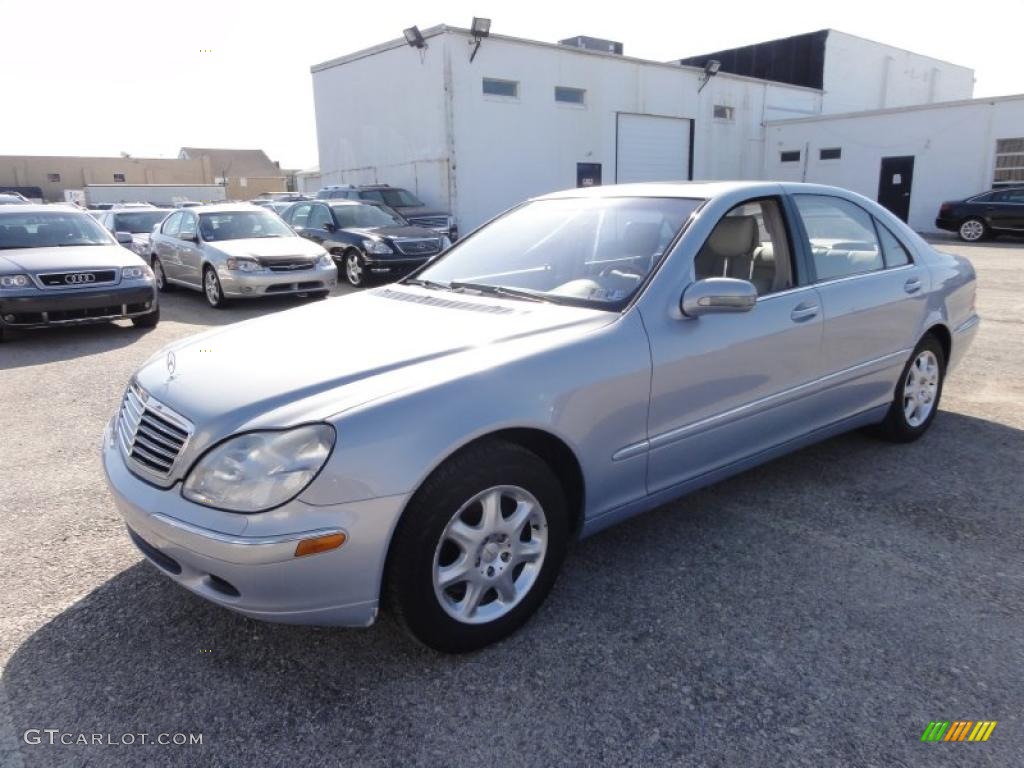 2001 S 430 Sedan - Horizon Blue Metallic / Oyster photo #2