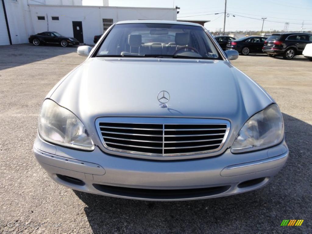 2001 S 430 Sedan - Horizon Blue Metallic / Oyster photo #3