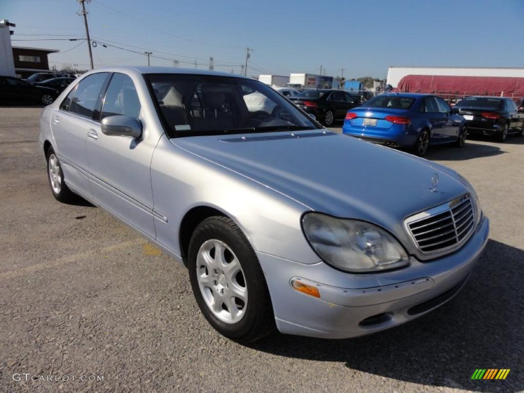 2001 S 430 Sedan - Horizon Blue Metallic / Oyster photo #4