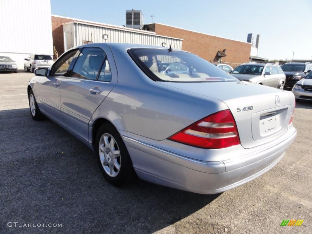 2001 S 430 Sedan - Horizon Blue Metallic / Oyster photo #10