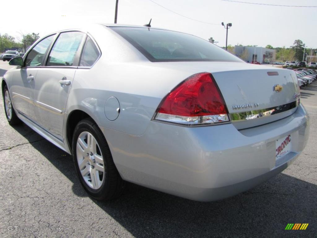 2011 Impala LT - Silver Ice Metallic / Ebony photo #4