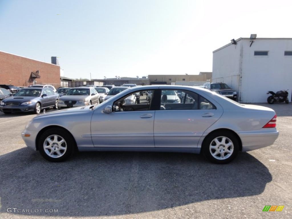 2001 S 430 Sedan - Horizon Blue Metallic / Oyster photo #11
