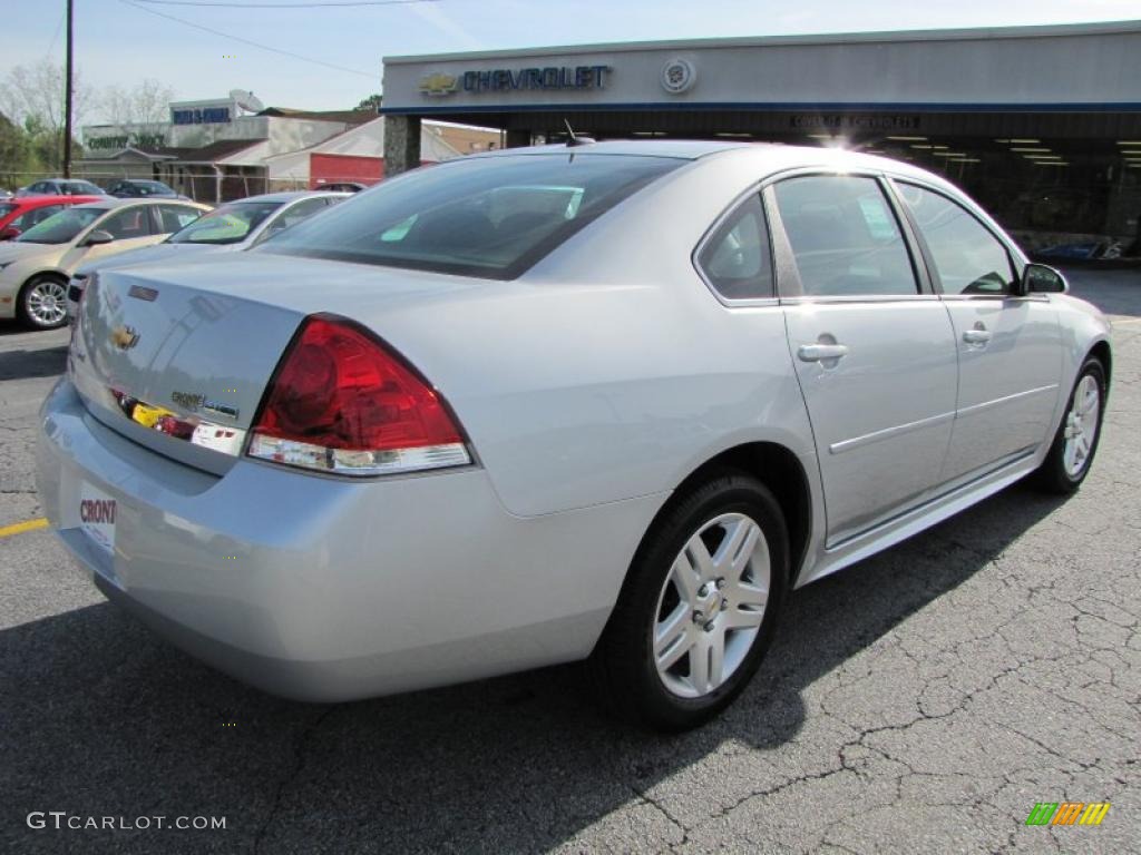 2011 Impala LT - Silver Ice Metallic / Ebony photo #6