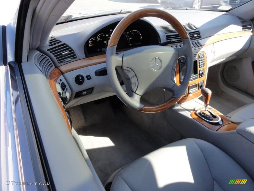 2001 S 430 Sedan - Horizon Blue Metallic / Oyster photo #12