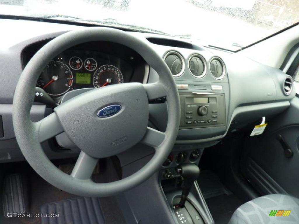 2011 Ford Transit Connect XL Cargo Van Dark Grey Dashboard Photo #48064166