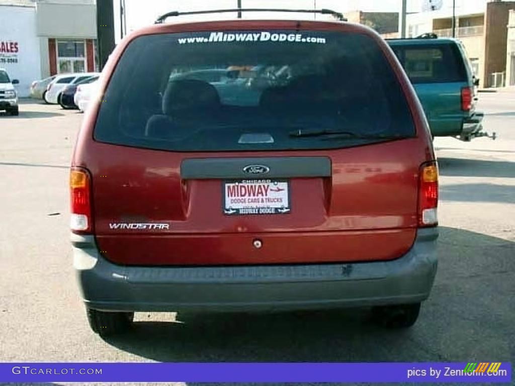 1999 Windstar  - Cabernet Red Metallic / Medium Graphite photo #4