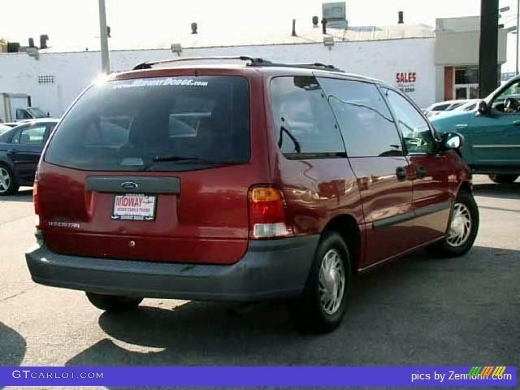 1999 Windstar  - Cabernet Red Metallic / Medium Graphite photo #5