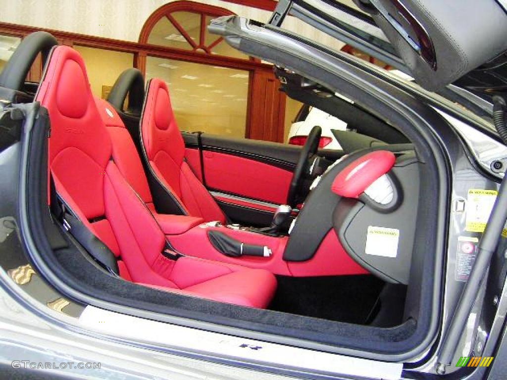 300SL Red Interior 2008 Mercedes-Benz SLR McLaren Roadster Photo #4806464