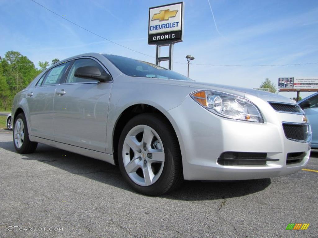 2011 Malibu LS - Silver Ice Metallic / Titanium photo #1