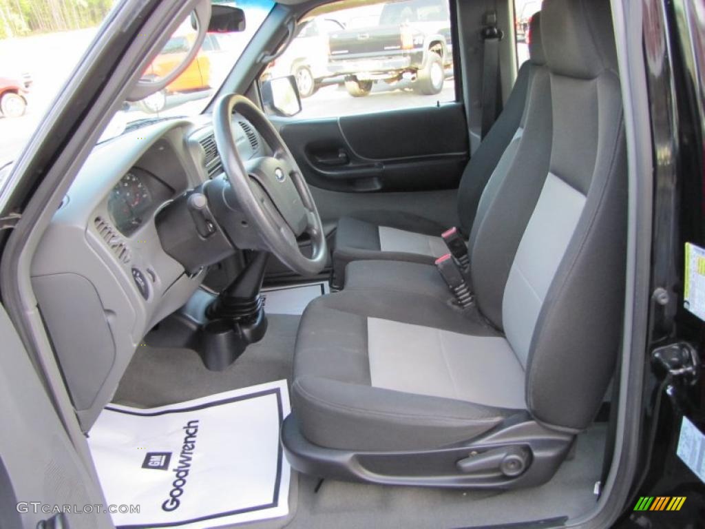 Medium Dark Flint Interior 2007 Ford Ranger XL SuperCab Photo #48065405