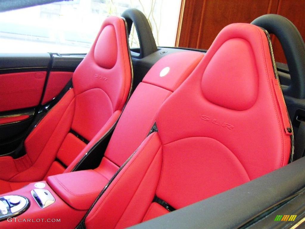 300SL Red Interior 2008 Mercedes-Benz SLR McLaren Roadster Photo #4806544