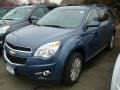 2011 Twilight Blue Metallic Chevrolet Equinox LT AWD  photo #1