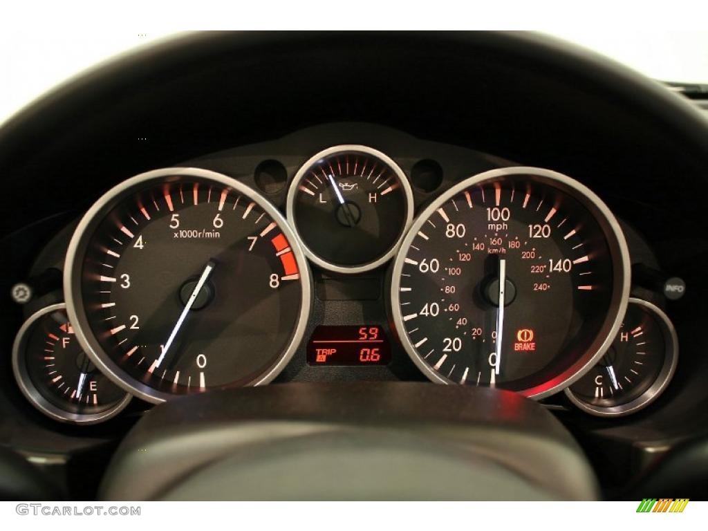 2010 Mazda MX-5 Miata Grand Touring Roadster Gauges Photo #48065612