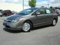 2008 Galaxy Gray Metallic Honda Civic Hybrid Sedan  photo #2