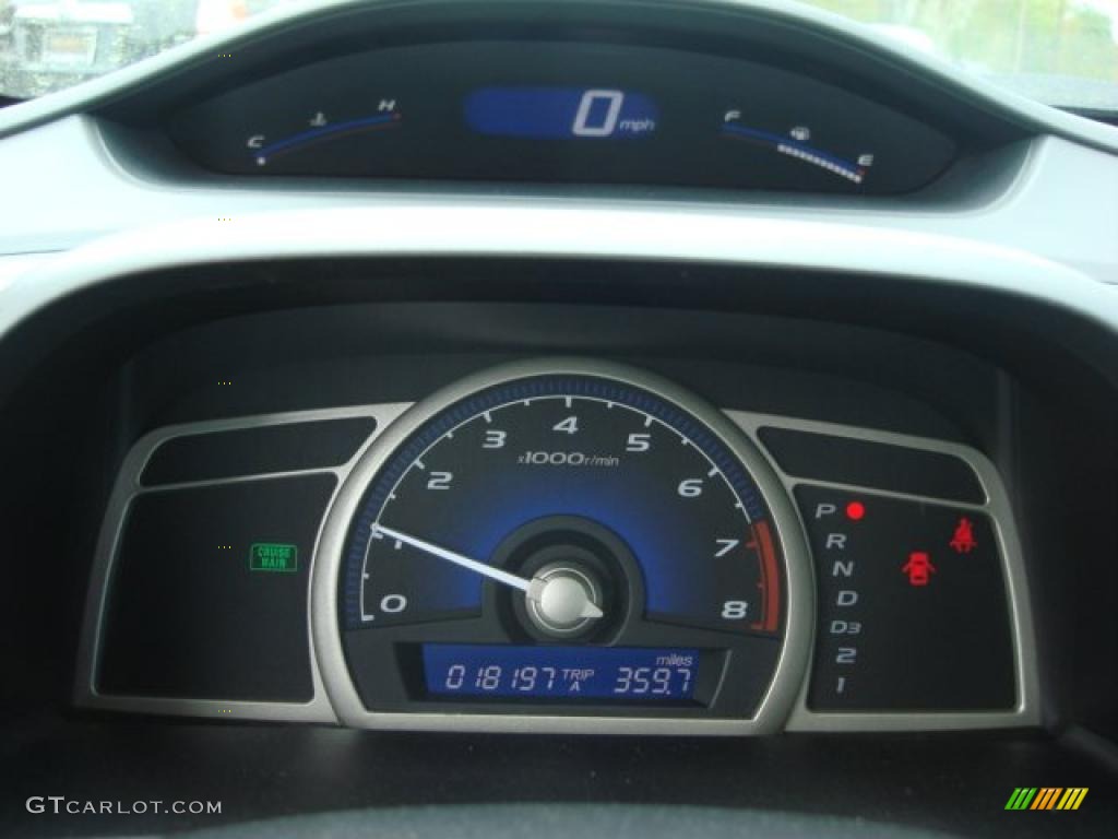 2010 Honda Civic EX Sedan Gauges Photo #48066383