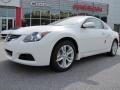 2011 Winter Frost White Nissan Altima 2.5 S Coupe  photo #1