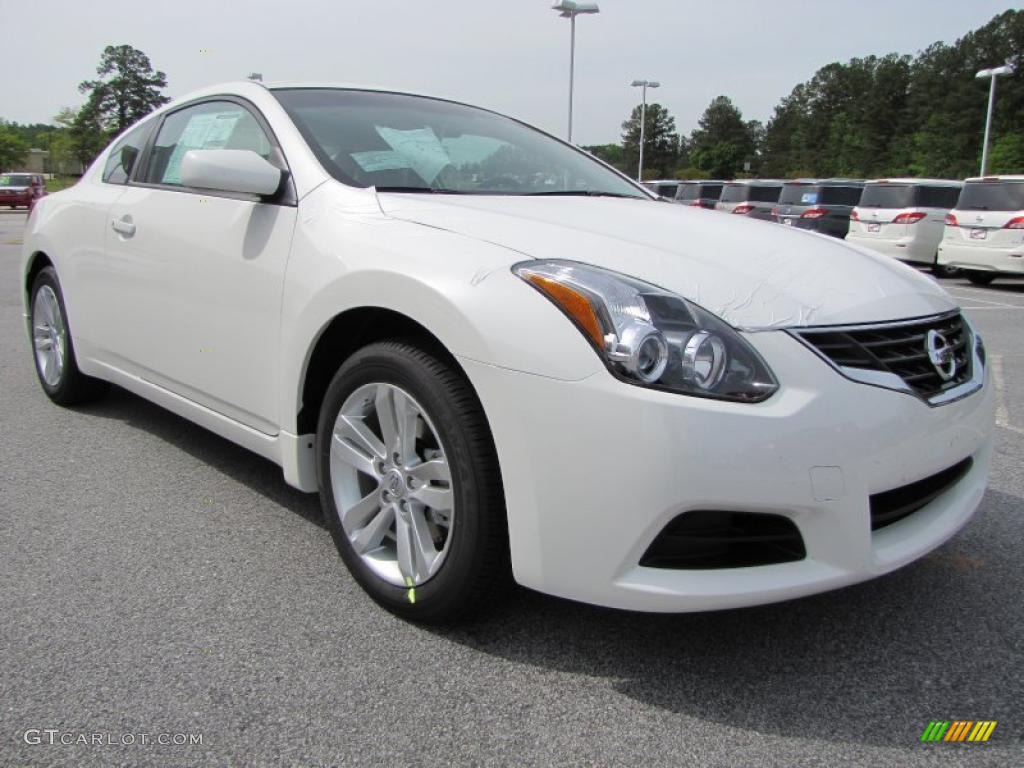 Winter Frost White 2011 Nissan Altima 2.5 S Coupe Exterior Photo #48066485