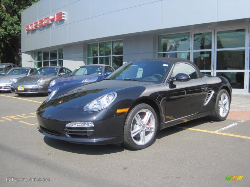 Basalt Black Metallic 2011 Porsche Boxster S Exterior Photo #48067031