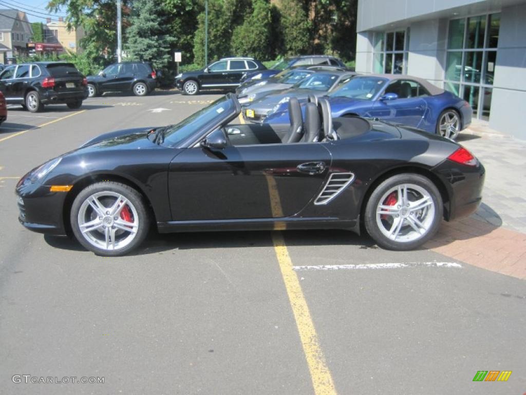 Basalt Black Metallic 2011 Porsche Boxster S Exterior Photo #48067163