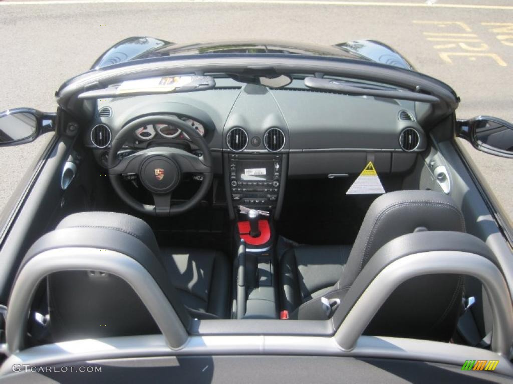 Black Interior 2011 Porsche Boxster S Photo #48067181