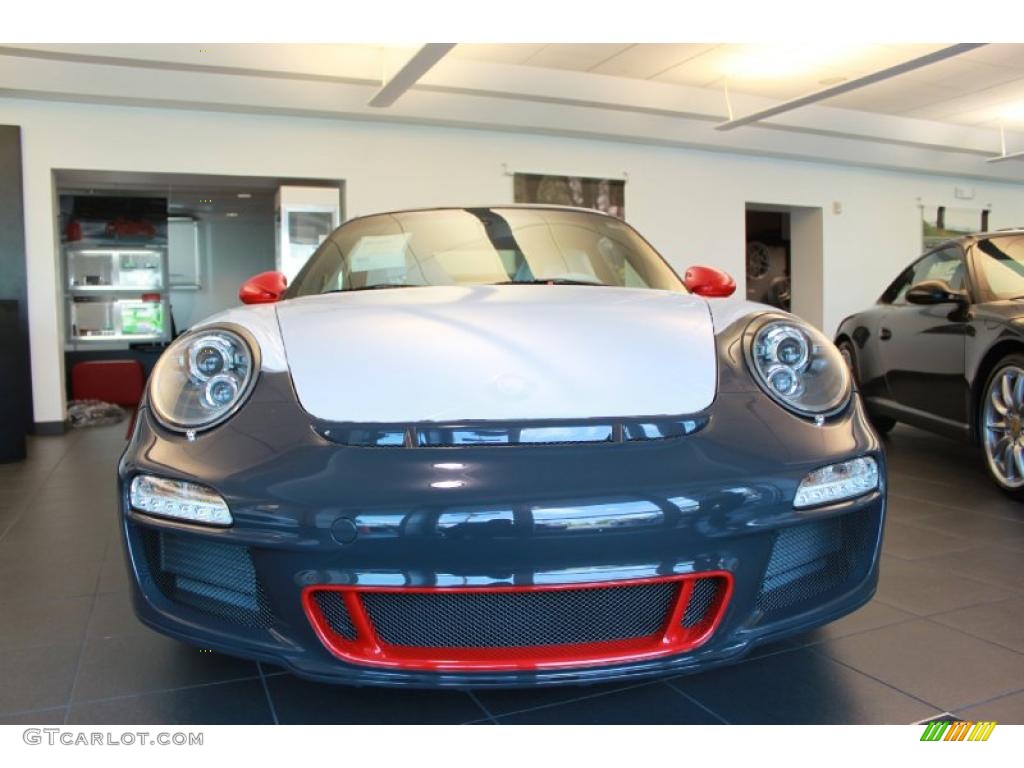 2011 911 GT3 RS - Grey Black/Guards Red / Black w/Alcantara photo #2