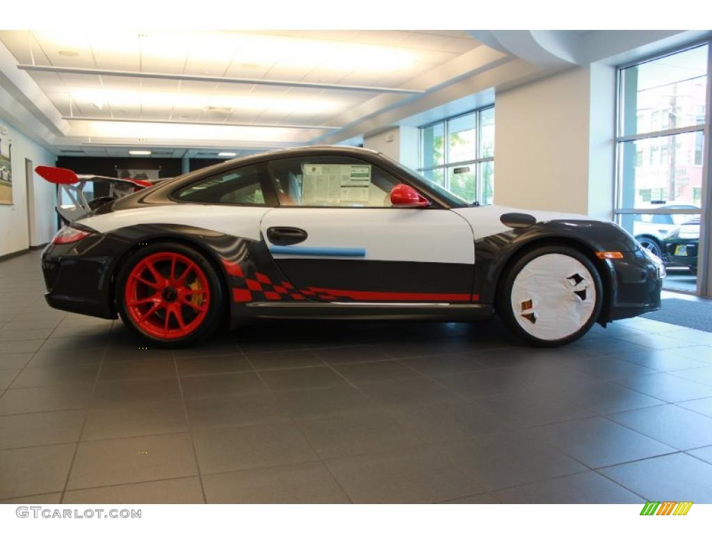 Grey Black/Guards Red 2011 Porsche 911 GT3 RS Exterior Photo #48067361