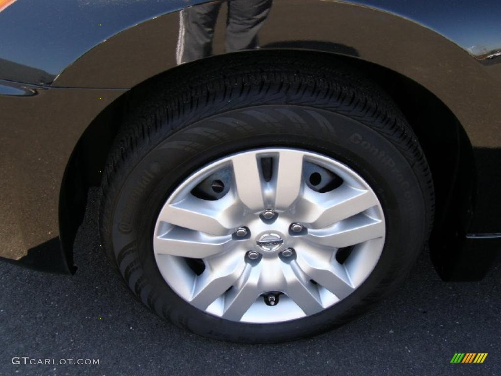 2011 Altima 2.5 S - Super Black / Charcoal photo #3