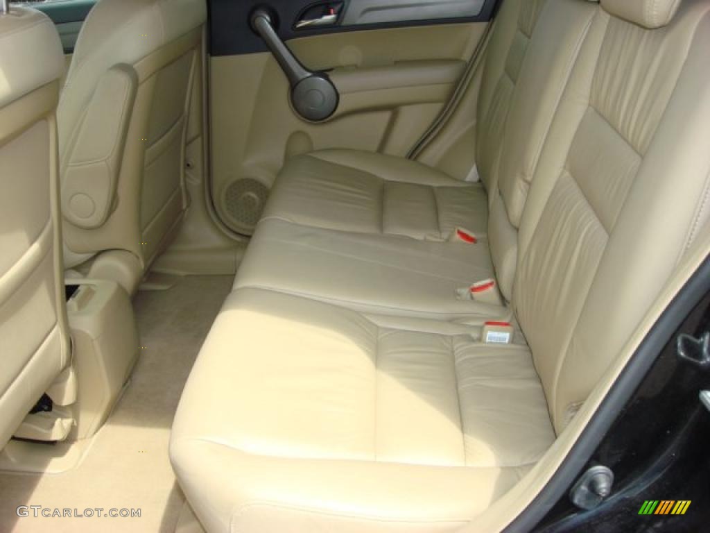2008 CR-V EX-L 4WD - Nighthawk Black Pearl / Ivory photo #11