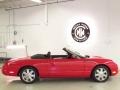 2003 Torch Red Ford Thunderbird Premium Roadster  photo #6