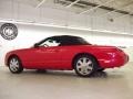 2003 Torch Red Ford Thunderbird Premium Roadster  photo #26